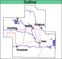 MAP: Collins soil map unit