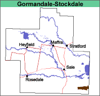 Map: Gormandale and Stockdale