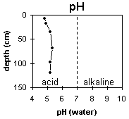 Graph: Site GP17 pH levels