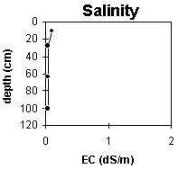 Graph: Site GP19 Salinity