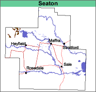 MAP: Seaton soil map unit