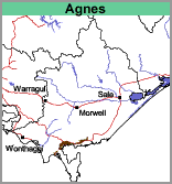 Map: Thumbnail of Agnes Region