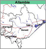 Map: Thumbnail of Allambie Region