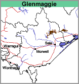 Map: Thumbnail of Glenmaggie Region