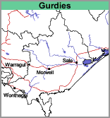 Map: Thumbnail of Gurdies Region