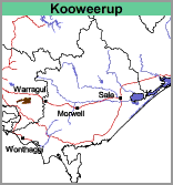 Map: Thumbnail of Koo Wee Rup Region