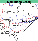 Map: Merrimans Creek Map Unit