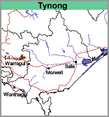 Map: Tynong Unit
