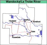 MAP: Wandocka with Latrobe River map unit