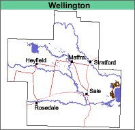 MAP: Wellington soil map unit