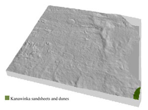 WLRA Landform Kanawinka sand sheets and dunes
