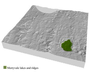 WLRA Landform Merryvale lakes and ridges