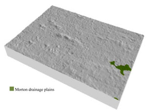WLRA Landform Morton drainage plains