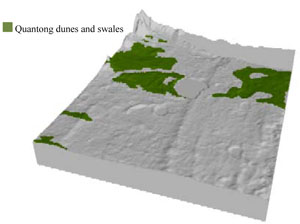 WLRA Landform Quantong dunes and swales