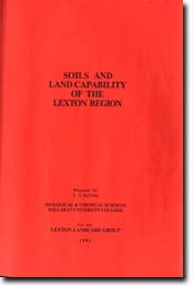 Image:  Soils and Land Capability in the Lexton Region