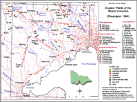 Werribee Eruption Points of the Newer Volcanics