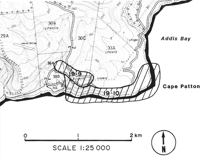 Map:  Cape Patton