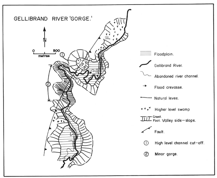 Map:  Gellibrand River Gorge