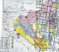 Lands of the Lal Lal Catchment map