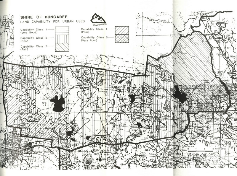 Map 2 - Capability of the land for Urban Subdivision