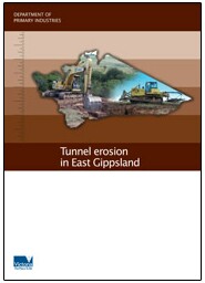 Tunnel erosion in East Gippsland front page