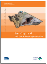 East Gippsland Soil Erosion Management Plan - front page