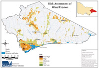 East Gippsland Soil Erosion Management Plan - Risk assessment map 3