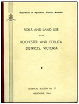 Soils and Land Use in the Rochester and Echuca District, Victoria - front page