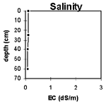 GRAPH: Soil Site GL164 Salinity