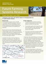 Project Fact Sheet 09 - Catchment scale water and salinity impacts of changing land use in South-western Victoria
