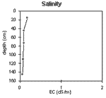Graph: Salinity in Site SW9