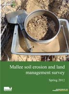 Mallee soil erosion and land management survey front page