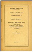 Soil Survey of the Robinvale Irrigation Area