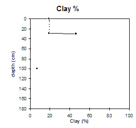 Graph: Soil Site NE4 Clay