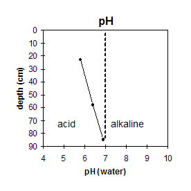 NE6 pH graph