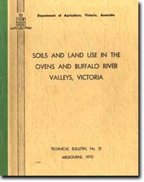 Image:  Soils and Land Use - Ovens & Buffalo River Valleys