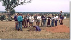 PHOTO: NRE Soil Pit Field Day held for the Springurst-Byawatha Hills Landcare Group