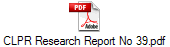 CLPR Research Report No 39.pdf