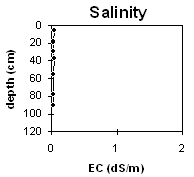 Graph: Salniity levels in Site LP80