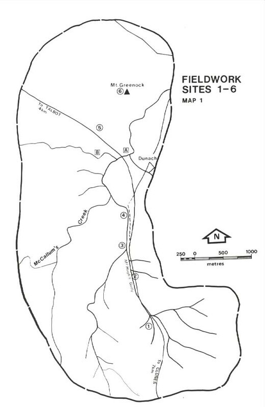 Fieldwork Sites 1-6