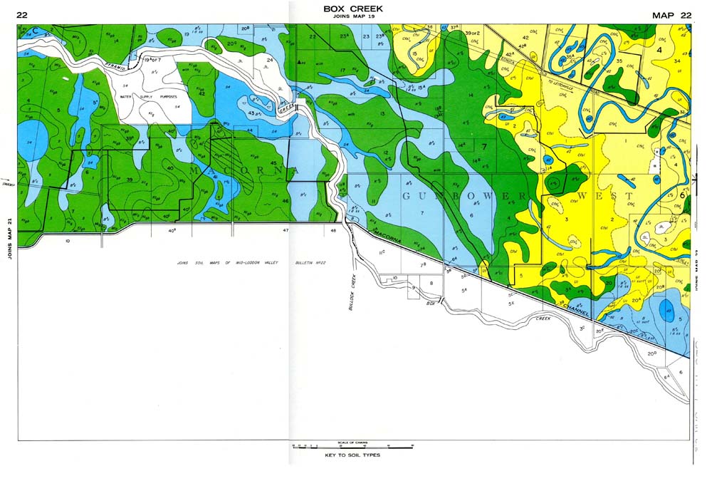 Soils and Land Use in the Torrumbarry Irrigation District Victoria - soil map 22