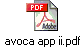 avoca app ii.pdf