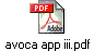 avoca app iii.pdf