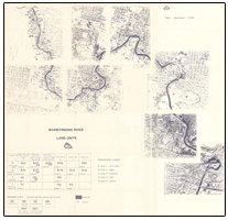 Soils and Land Types of the Lower Maribyrnong Valley - map