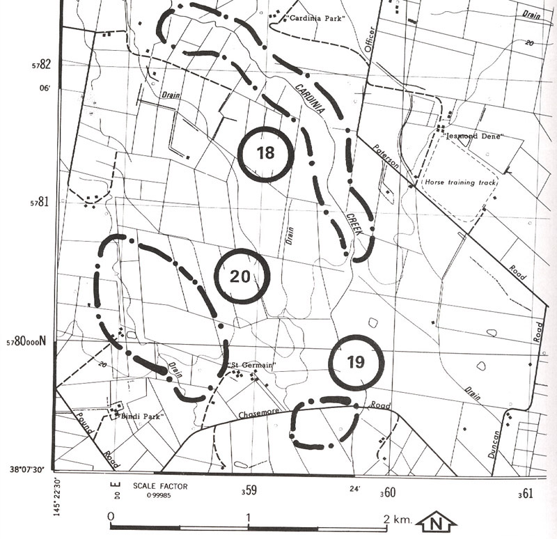 Sites 18 - 20