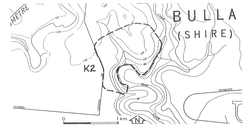 Map:  K2