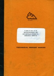 A study of soil in the Reefton experimental area; with particular reference to Hyrological properties