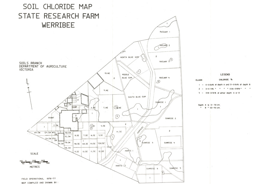 Soil Chloride Map