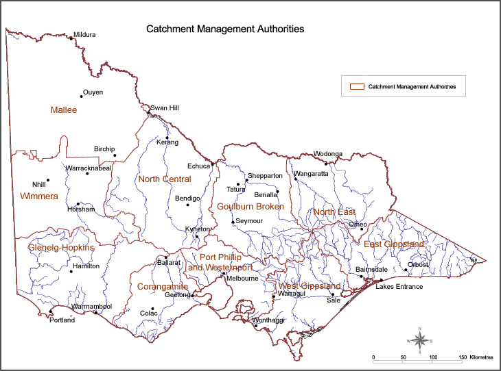 Image:  Catchment Management Authorities