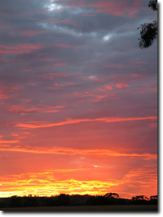 Photo: Sunset near Charlton